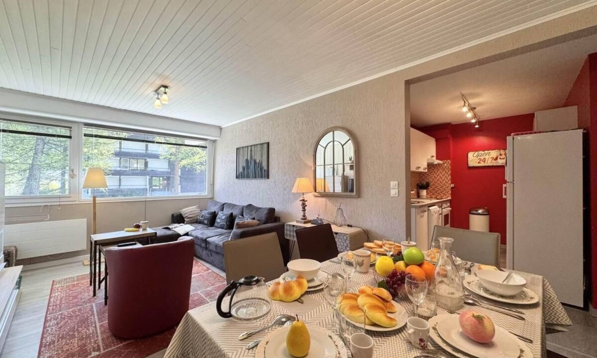 Les Claux Apartment | 100m from shops, Ground floor, tv, 73m², Vars