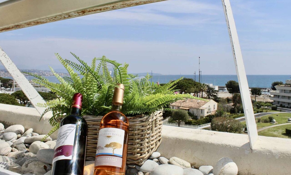 Villeneuve Loubet Beach Apartment | 2-Room Apartment with Air Conditioning, Sleeps 4, 100m from the Beach