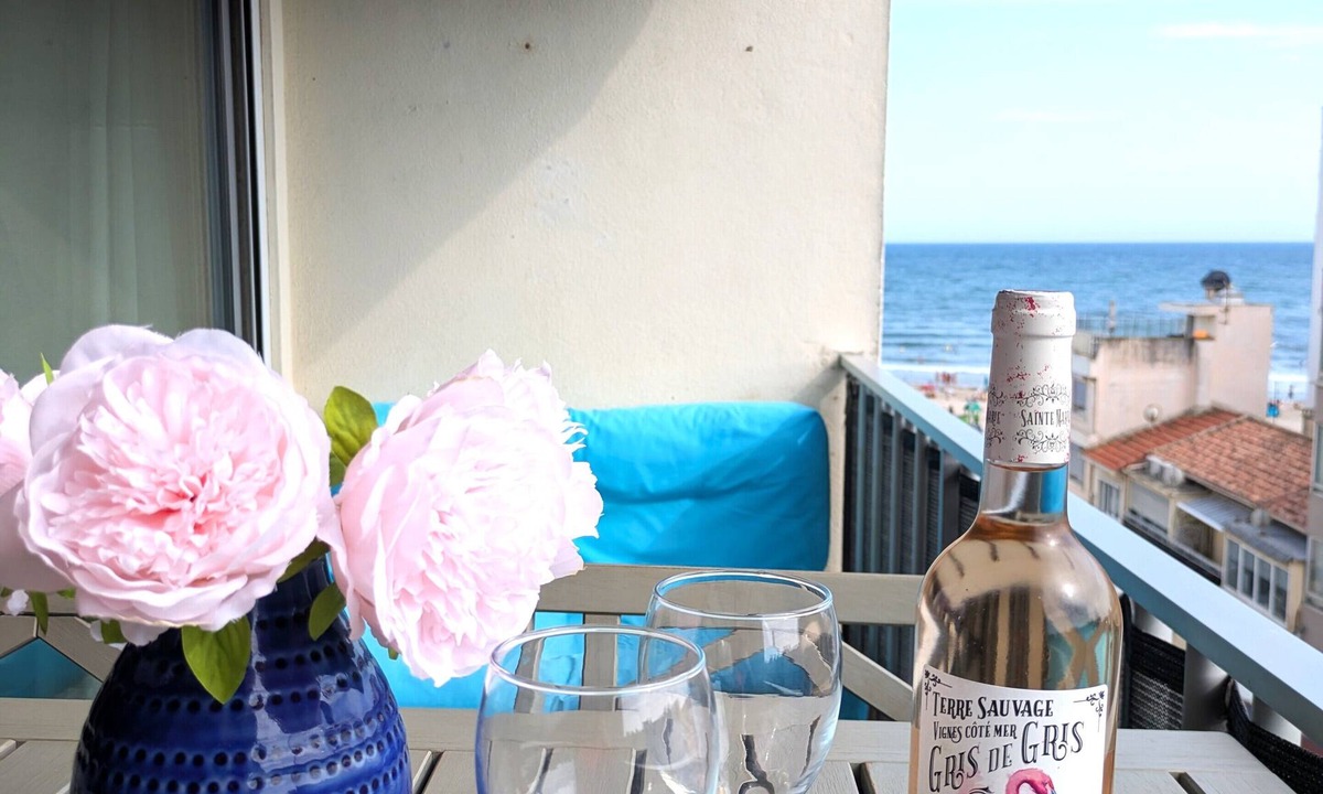 Palavas-les-Flots Apartment | 2BR Terrace SEA VIEW * WIFI * Pet Friendly *