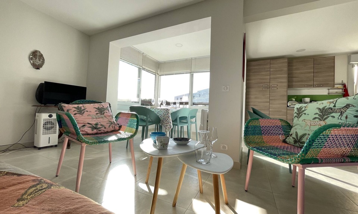 Sete Apartment | Apartment in Sète, 55m², near beach, parking, WiFi