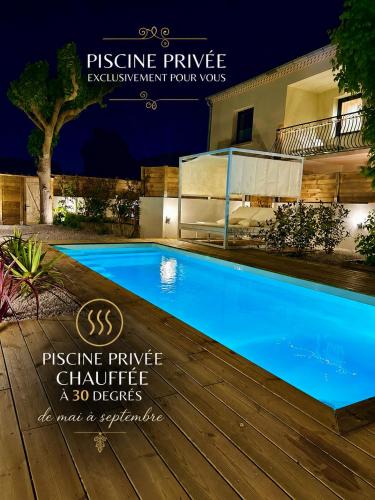 Salon-de-Provence Apartment | Appart 'COSY avec Piscine Chauffée Privée