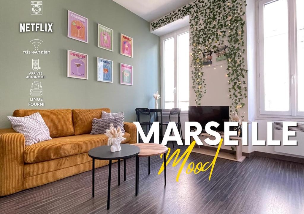 Baille Apartment | Appartement Cosy Centre ville Marseille wifi