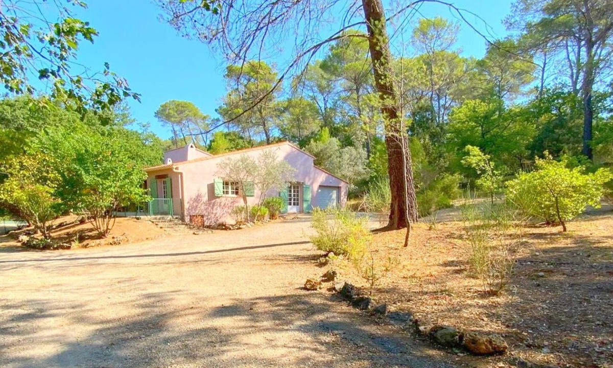 Draguignan Villa | Beautiful villa in the trees with air-con and pool