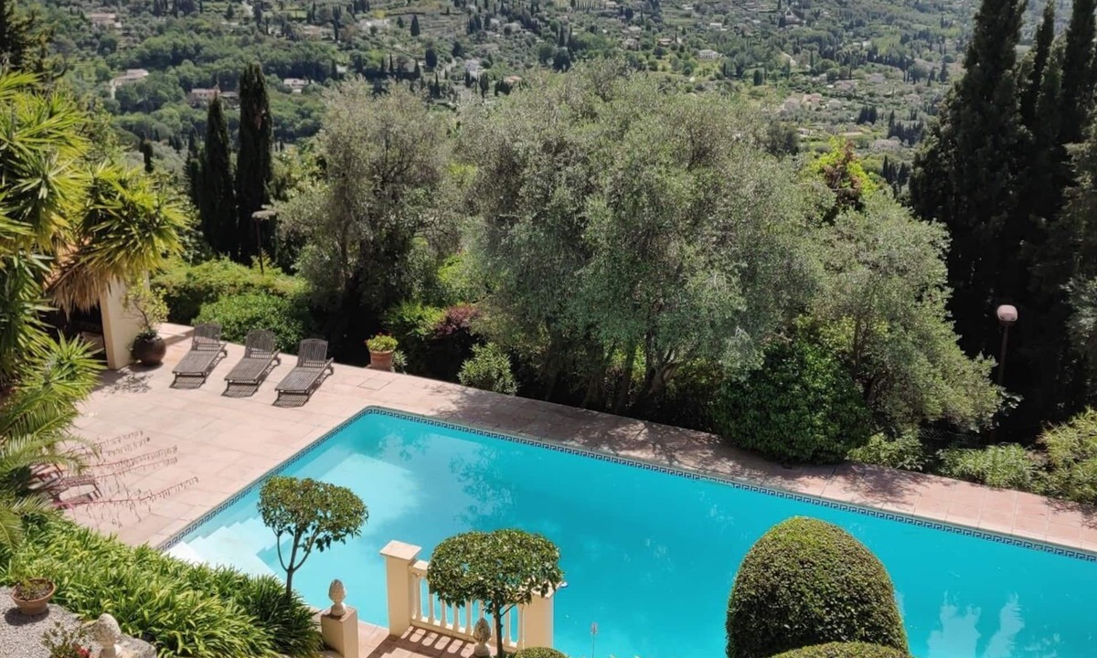 Grasse Villa | Belle Époque Estate with Pool & 360° Riviera Views