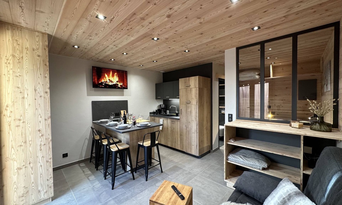 Montclar Apartment | Between lake and mountains cosy 2-room apartment with terrace - Sleeps 4