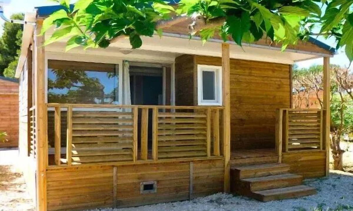 Carry-le-Rouet Ski Chalet | Camping Lou Souleï * - Chalet Classic 3 rooms 5 people air-conditioned - TV