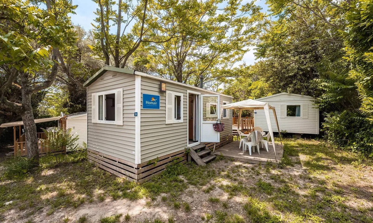 Cheval-Blanc House | Campsite Les Rives du Luberon * - Mobil-home Classic 3 rooms 4 people air conditioned