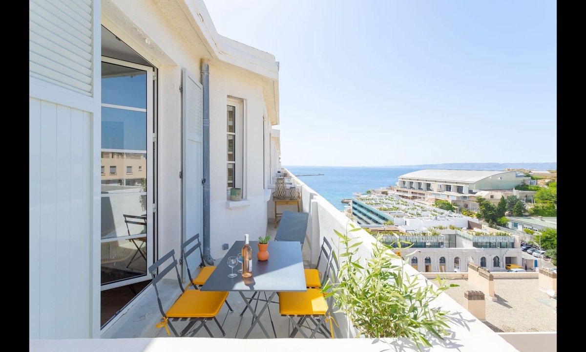 Le Pharo Apartment | Catalans Sur Mer 🏝 Standing Terrasse Vue Mer
