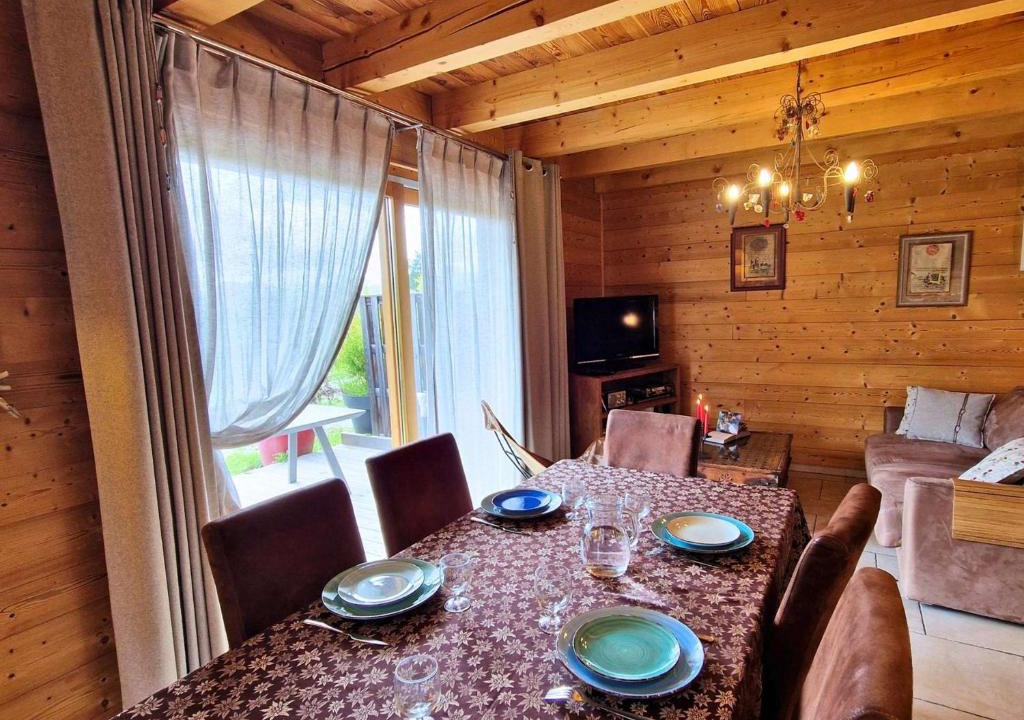 Saint-Michel-de-Chaillol Ski Chalet | Chalet cosy 6 pers avec SPA, terrasse sud, proche station ski, animaux admis - FR-1-393-16
