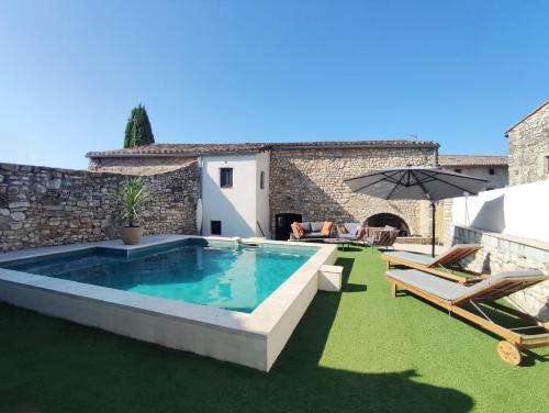 Garrigues-Sainte-Eulalie Villa | Charmante maison provençale proche d'Uzès