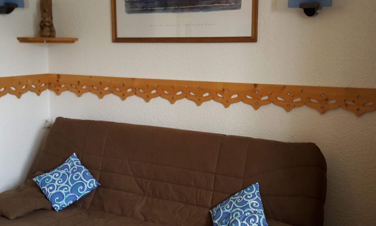 Reberty Apartment | Charming studio for 4 pers. south-facing balcony, Reberty area, Les Menuires