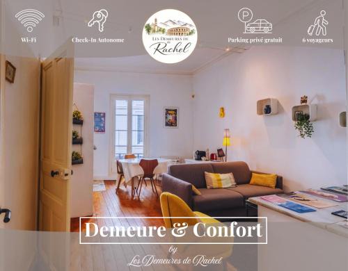 Faubourg Apartment | Demeure & Confort by Les Demeures de Rachel