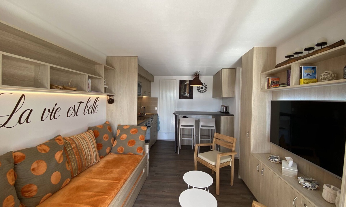 Cap Esterel Apartment | CAP ESTEREL T2 5* AIR CO, SEA VIEW, GROUND FLOOR, TERRACE, GARDEN & PARKING