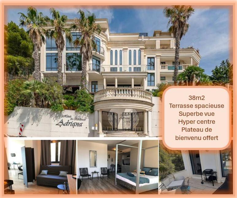 Carry-le-Rouet Apartment | grand studio terrasse de standing, pleine vue village et proche mer
