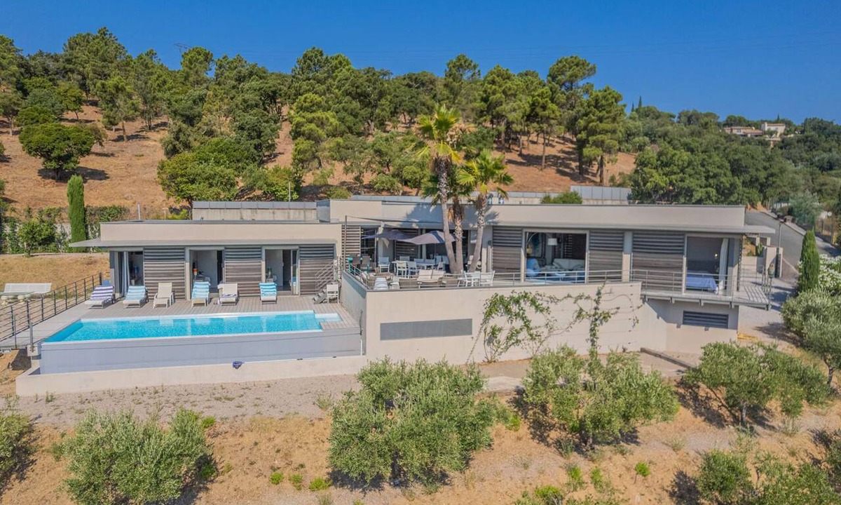 Sainte-Maxime - Saint-Tropez House | Grimaud Contemporary Villa – Sea View Pool Overlooking the Gulf of Saint-Tropez