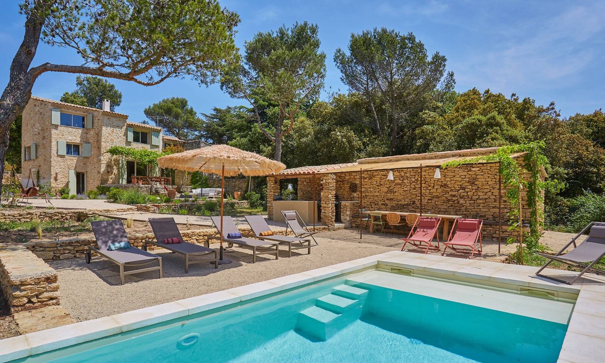 Bonnieux House | House close to the village with view of Mont du Lubéron