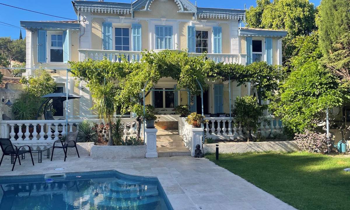 Carqueiranne House | HOUSE- SEA VIEW FROM ROOMS- PRIVATE POOL-;A CORNER OF THE COUNTRYSIDE