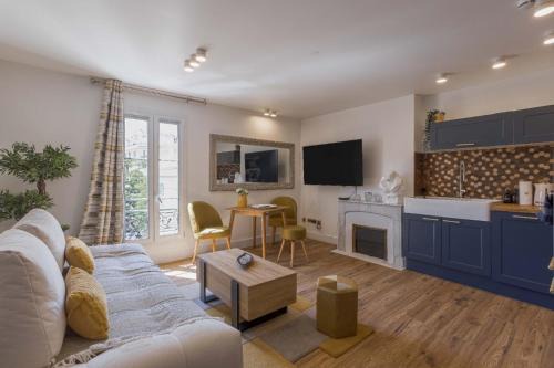 California - Pezou Apartment | L'Olivier - 1 Chambre, clim, Palais & plage, fraichement rénové