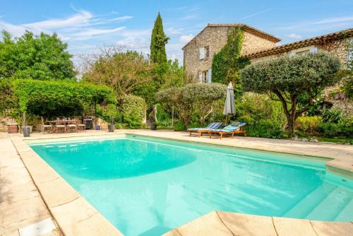 Lussan House | La Bergerie, piscine, pk, animaux