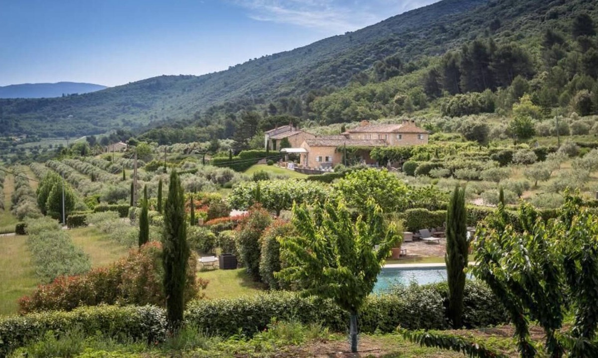 Bonnieux Villa | La Ferme du Haut Trigaud dans le Parc du Luberon