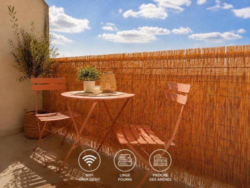 Faubourg Apartment | La maison du Voyageur - Centre Nîmes - climatisé - familial