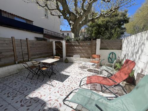 Narbonne Apartment | La terrasse du midi - Grande Terrasse - Proche centre-ville