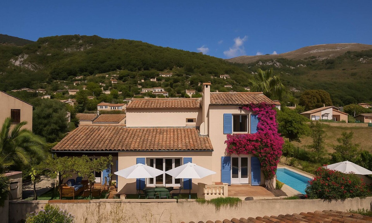 Tourrettes-sur-Loup House | La villa Fleur - Tourrettes-sur-Loup