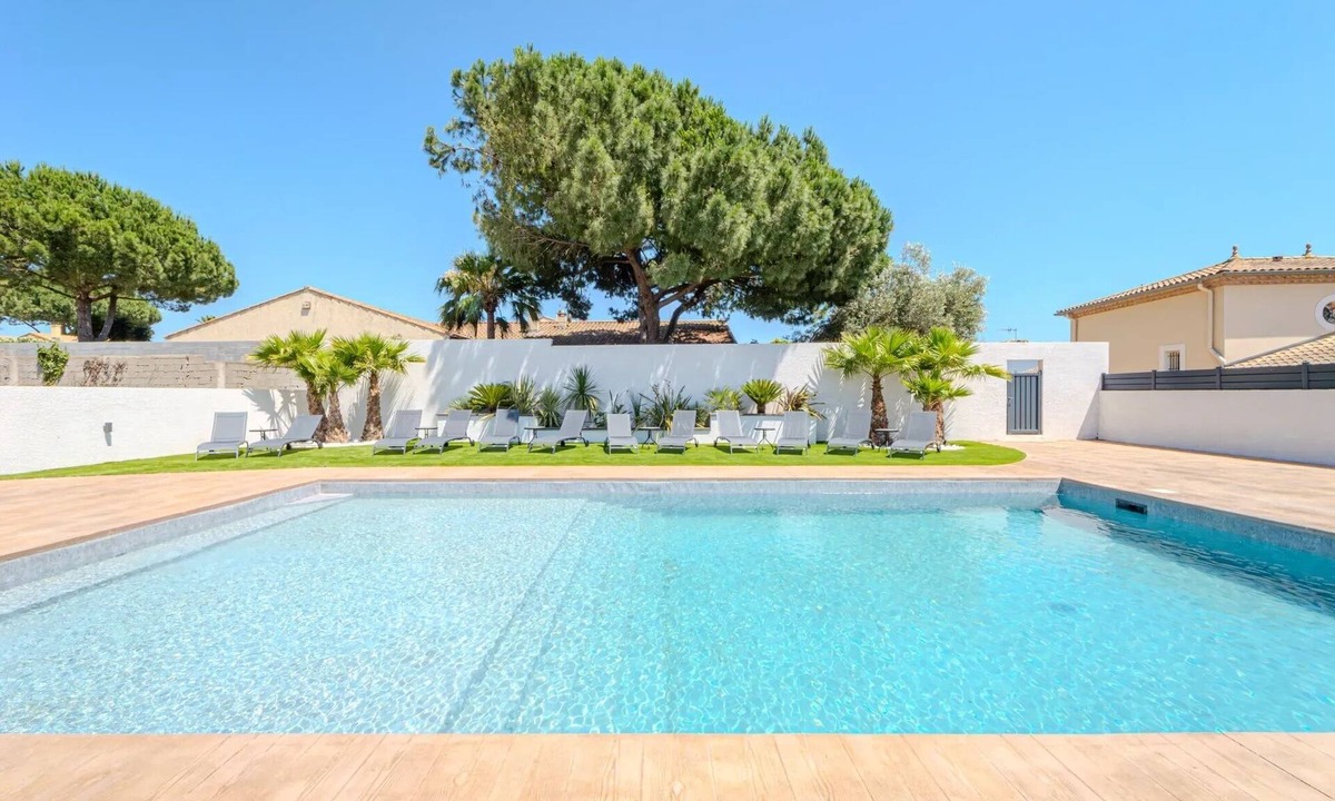 Villeneuve-les-Beziers House | La Villagalinier - Piscine Privée