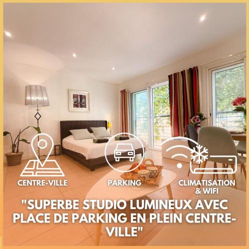 Carnot Apartment | Le Carnot By ApiRent #Centre-ville #AirConditioning #Parking