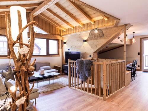 Montgenevre Apartment | Le Chenaillet, duplex au pied des pistes et spa