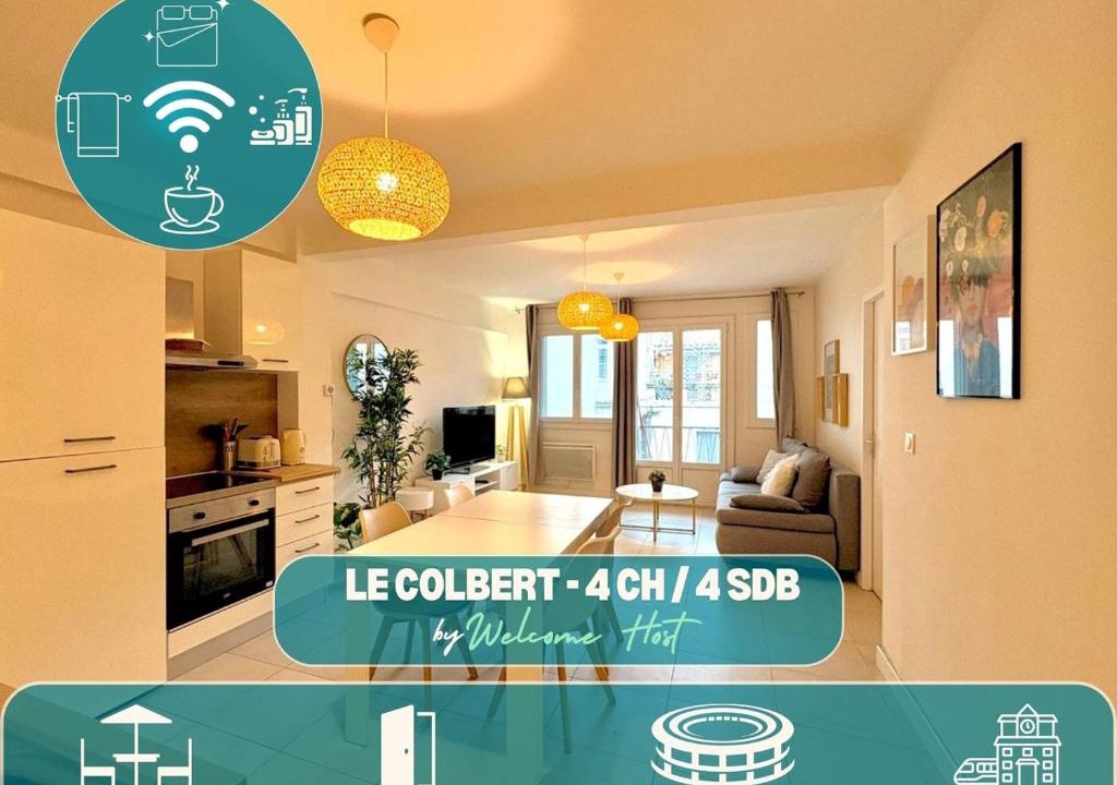 Faubourg Apartment | Le Colbert, spacieux, 4 chambres, 4 salles de bain