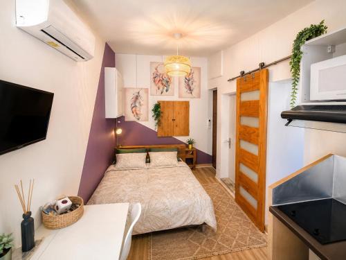 Castries Bed & Breakfast | Le Nid Castries - Charmante suite indépendante et climatisée avec entrée privée centre Castries - Proche Montpellier