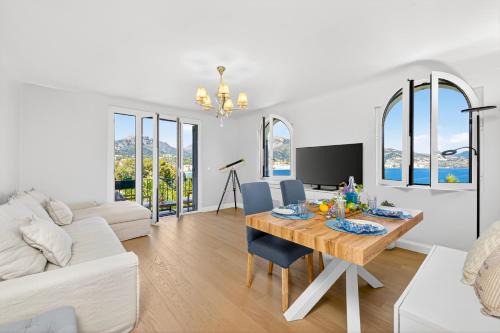 Roquebrune-Cap-Martin Apartment | LE PAVILLON SISSI - Sublime logement-Vue mer extraordinaire-Roquebrune