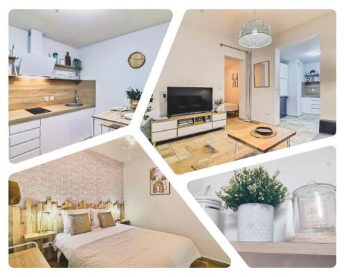 Saint-Gilles Apartment | LE PTIT HONORE - Appartement 2 pers - Centre Cosy WiFi Clim Garage