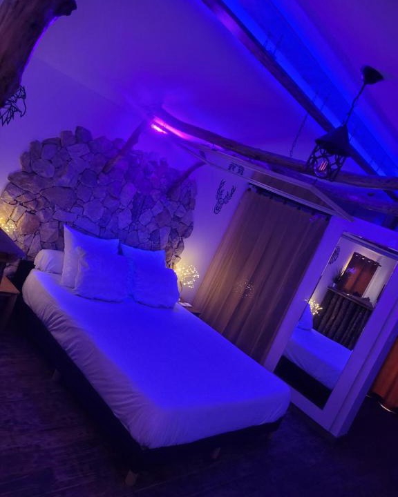 Cuges-les-Pins Hotel | LOVE Room Danslesbois avec spa