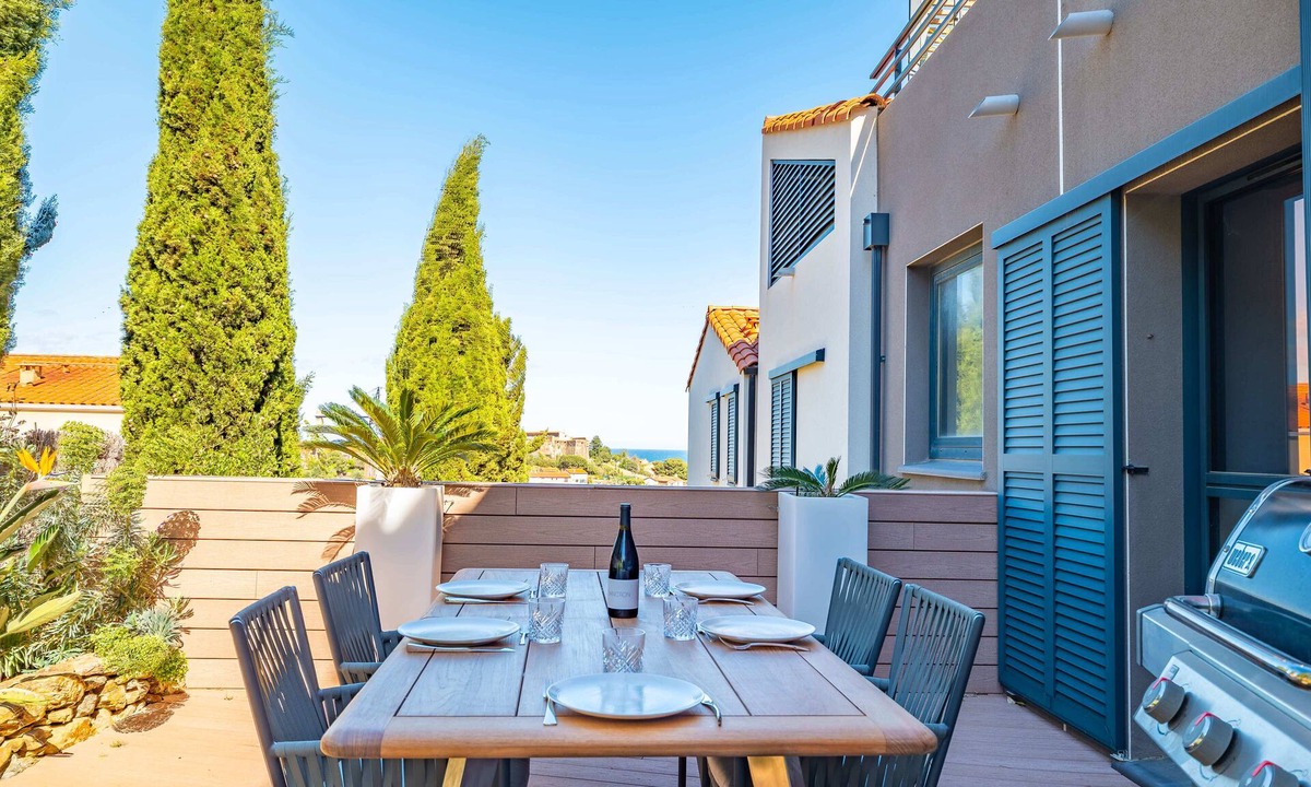 Collioure House | Luxurious villa - Relaxation, Quiet, Sea view & Parking
