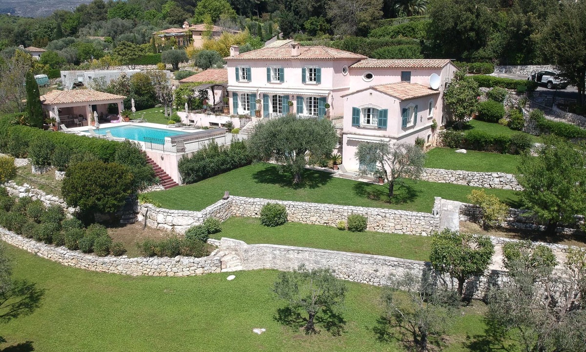 La Colle-sur-Loup House | Luxury Provençal Villa with Pool & Sea Views near Saint-Paul-de-Vence