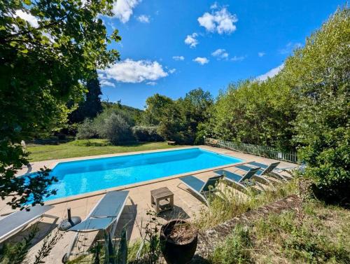 Fozieres House | Maison au vert avec piscine - Les 3 Olives