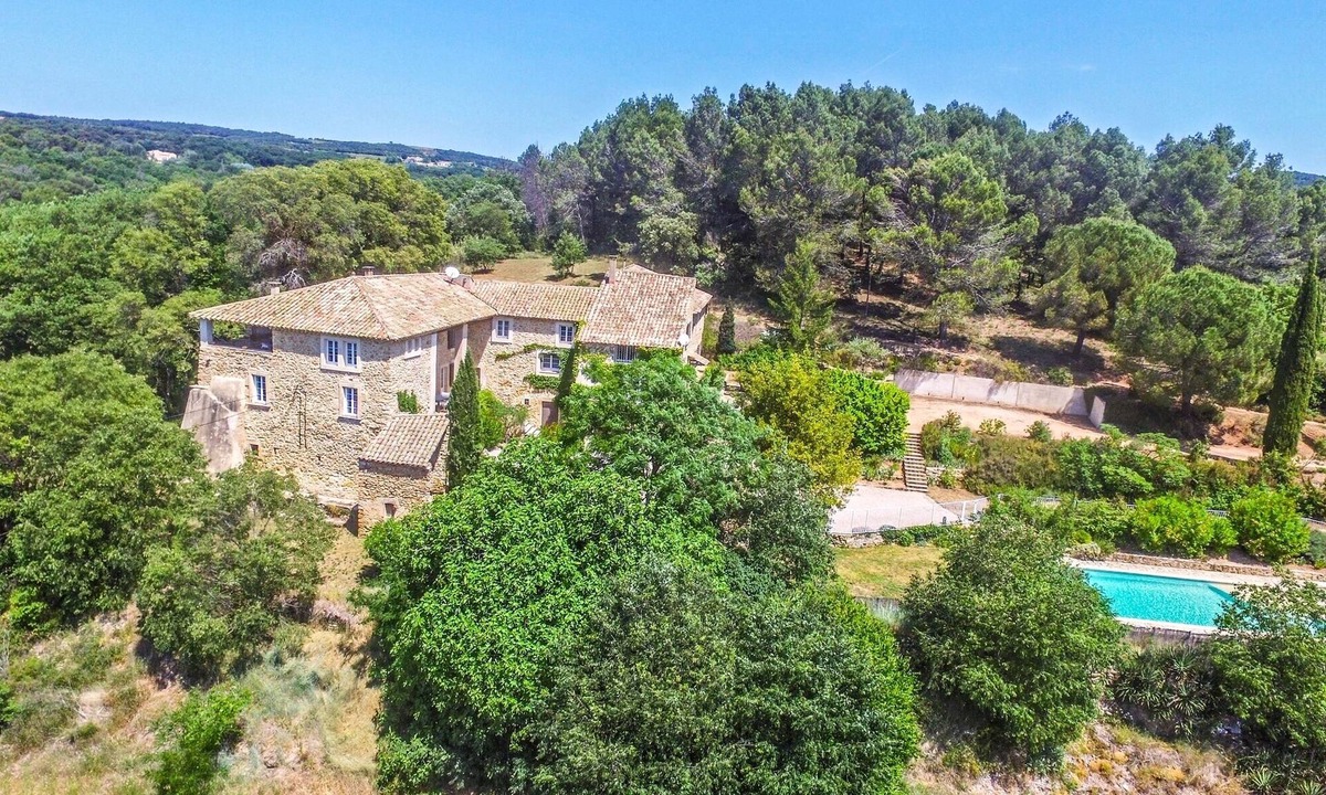 Tresques Apartment | Mas Provence Gardoise (Uzès)- Swimming pool 12-6 m - 9 acres garden