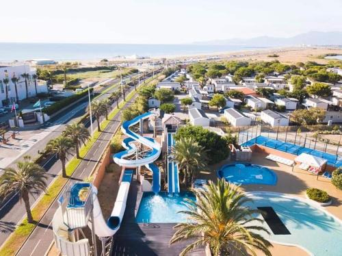 Canet-Plage Other | MH Front de mer Mar Estang SIBLU Accès plage privé Clim 2 SDB CANET