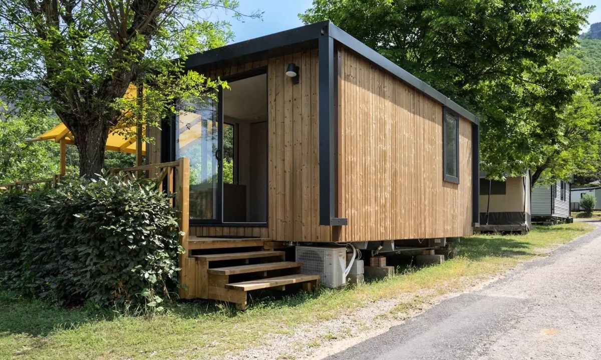 Cantobre House | Mobile home Dourdou 2 persons