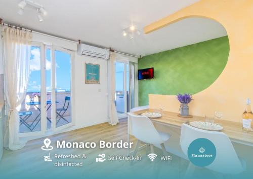Beausoleil Apartment | Monaco Border - Cosy studio vue mer et ville - FL