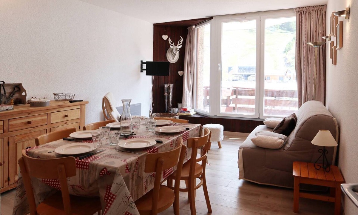 Les Orres Apartment | Nouveauté en agence, appartement 6 personnes vue pistes