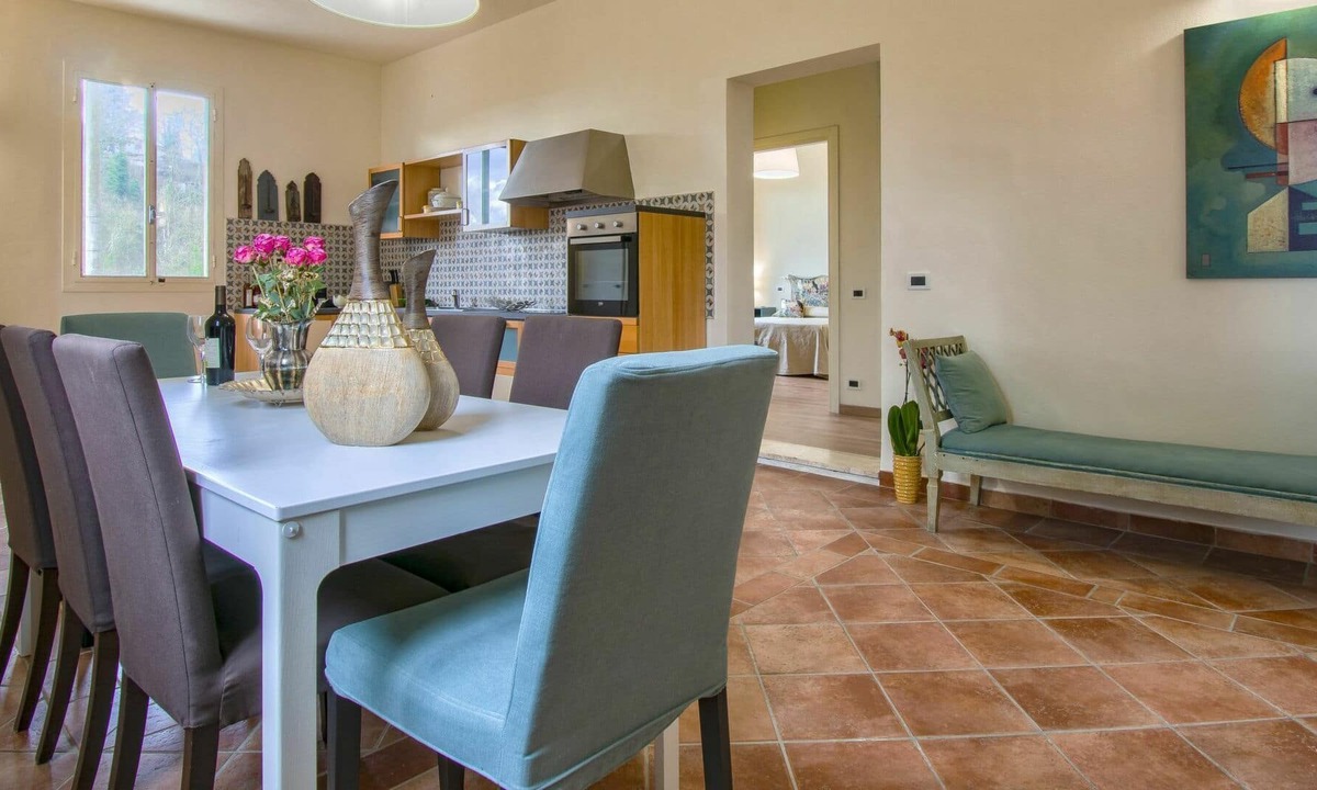 Certaldo House | Private Villa with private pool, A/C, WIFI, TV, patio, pets allowed, panoramic view, parking