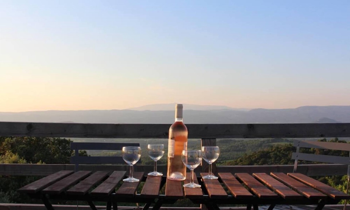 Bonnieux House | Stone house with pool and views of the Luberon valley.