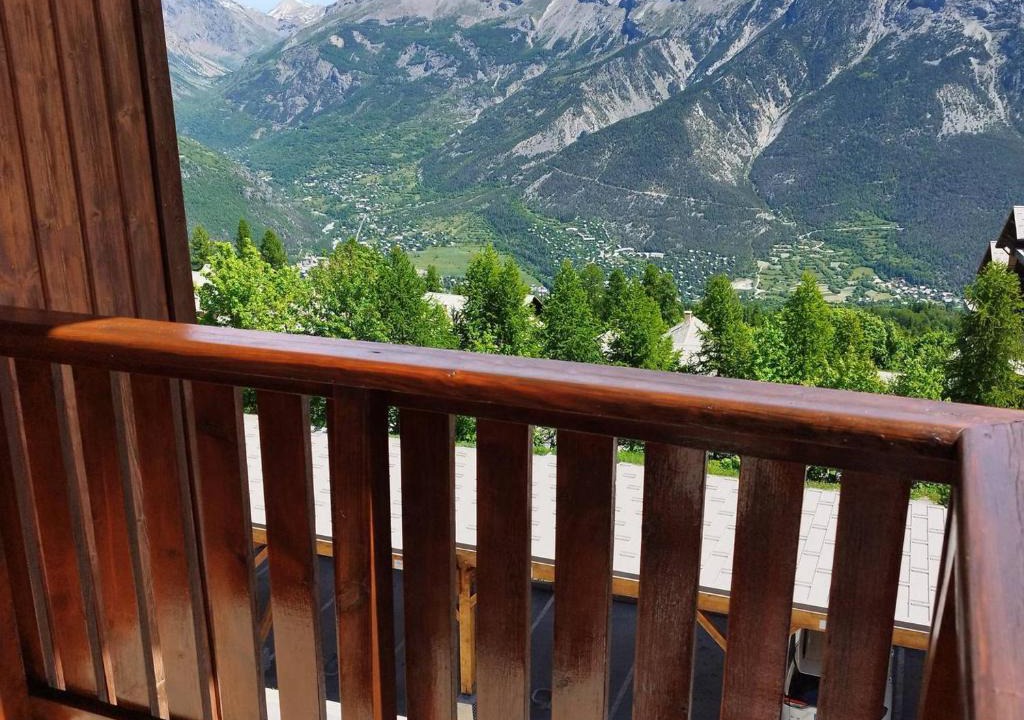 Puy-Saint-Vincent Apartment | Studio 4 Pers avec Balcon et Parking, Puy-Saint-Vincent - FR-1-504-228