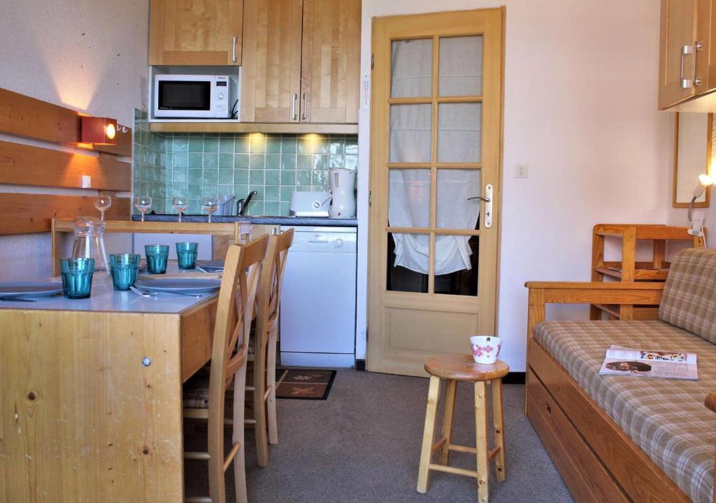 Risoul Apartment | Studio cabine 4 pers, pied de pistes, animaux acceptés – Risoul 1850 - FR-1-330-221