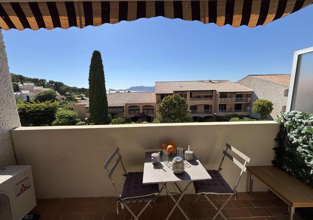 La Madrague Apartment | Studio cabine climatisé, aperçu mer - 4 pers. - FR-1-845-40