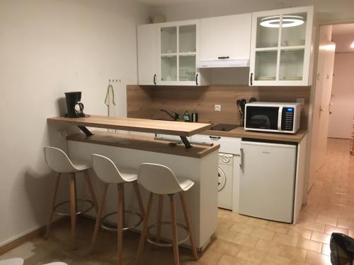 Valras-Plage Apartment | Studio cabine dans résidence avec piscine