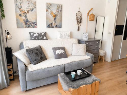Les Claux Apartment | Studio Le Cocon des Cimes Point Show Pelvoux residence